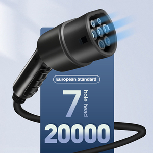 Station <span class=keywords><strong>de</strong></span> <span class=keywords><strong>recharge</strong></span> pour véhicule électrique Wallbox, câble <span class=keywords><strong>de</strong></span> <span class=keywords><strong>recharge</strong></span> pour véhicule électrique, chargeur mobile, chargeur portable AC, type 2, voitures, 3,5-7 kW, IP67, prise <span class=keywords><strong>de</strong></span> courant domestique - Product Image 4