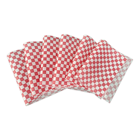 Papier d'emballage translucide doublé, personnalisé, petit format carré, pour vêtements, chaussures, aliments, emballage 100% vierge, écologique, recyclable