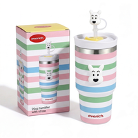 Gobelet de voyage isotherme en acier inoxydable de 20 oz, personnalisé, avec poignée, paille et couvercle 2-en-1, idéal pour le café et la bière