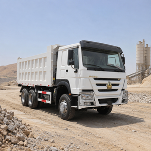 En stock, Camion benne HOWO 371HP 6X4 d'occasion, adapté aux routes accidentées, pour l'achat par les flottes minières étrangères - Product Image 1