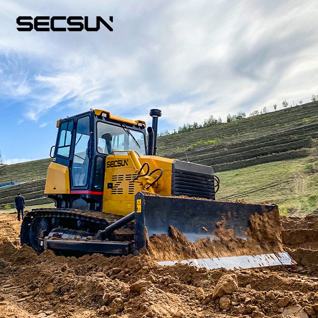 Chinese Bulldozer 120 Hp 160 Hp 180 Hp Straight Blade Crawler Dozer with Angle Blade