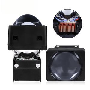 1.5 inch vuông bi <span class=keywords><strong>LED</strong></span> ống kính máy chiếu ly kép 90W 6000K đèn sương mù laser trắng mô-đun ánh sáng cho xe 100% đồng ma trận A3 A4 phù hợp - Product Image 1