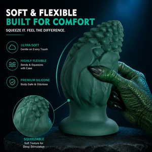 Dilatateur anal et vaginal extra large en forme de chou-fleur, doux, unisexe, pour couples gays et jeux BDSM, produit pour adultes - Product Image 1