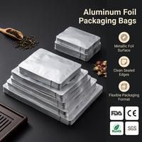 Sacs d'emballage alimentaire en plastique thermoscellables, sacs sous vide en aluminium haute barrière, sacs alimentaires photophobes