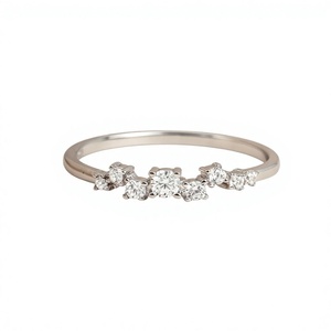 Classic 925 <b>Sterling</b> <b>Silver</b> <b>Engagement</b> <b>Ring</b> Round Brilliant Cut Prong Setting Women's Fine Jewelry - Product Image 1