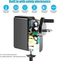 Adaptateur d'alimentation USB-C GaN 45W pour appareil réseau, alimentation de testeur de fibre optique, chargeur pour sonde de réseau industriel