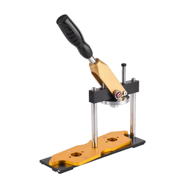 High Quality StikPro Button Making Machine Rotating Badge Maker Metal Button Press Machine Free Cutter 100pcs Pin Restaurant