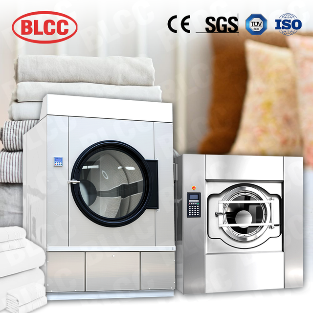 Big Capacity Washing Machine with Dryer Set Heavy Duty Commercial Laundry Washer and Dryer for Sale