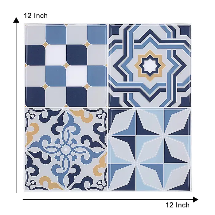 Большой 12 "х12" новый дизайн 3D эффект корка и настенная плитка в квадратная мозаика для кухни и ванной комнаты настенный Декор