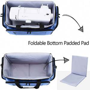 Free Sample <b>Sewing</b> Machine Carrying <b>Bag</b> with Removable Padding Pad, Travel Case for <b>Sewing</b> Machine and Accessories - Product Image 4