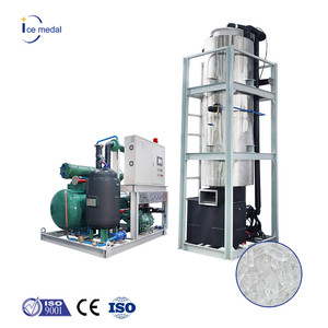 Machine à glace à tube à grande échelle 10 tonnes/24h pour boisson haute capacité Performance stable <span class=keywords><strong>et</strong></span> économie d'énergie à vendre équipement d'usine - Product Image 1