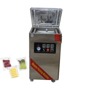 500/2e electric vertical single chamber food vacuum sealer/gas vacuum sealer/vacuum packaging machine