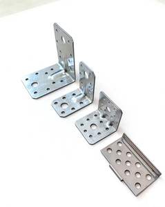 प्रबलित एल आकार ब्रैकेट, 90 डिग्री कनेक्टर - Product Image 1