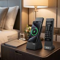 Teléfono IP para Hotel H603W Wi-Fi 6, Antibacteriano, 802.11k/v/r, Roaming Rápido, SIP, Base de Carga Rápida de 20W, Teléfono VoIP