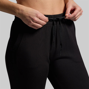 Outdoor Use Custom Design Solid Color <b>Women</b> Trousers For Sale Wholesale Price 100% Cotton <b>Fleece</b> Winter Solid <b>Joggers</b> For Adults - Product Image 2