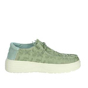 Pitas Donna Slip On Bloom Green Canvas Trendy <b>Shoes</b> Size 38 - Product Image 4