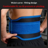 Ceinture de levage réglable en nylon respirant pour haltérophilie, squat, soulevé de terre, powerlifting, soutien lombaire, boucle ajustable, entraînement en salle de sport