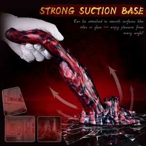 N-CH5274 Searing Tiger Dildo Anal de Silicona con Lengua de Animal, Set para Estimulación Vaginal y de Próstata, Plug Anal, Juguetes Sexuales para Principiantes al por Mayor - Product Image 5