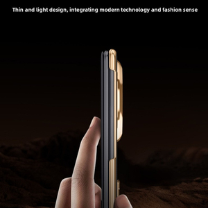 Applicable to VIVOXFold6 mobile phone case, wristband rotating bracket, smart window flip vivo <b>folding</b> <b>screen</b> mobile phone case. - Product Image 4