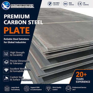SS400 SS400 Normalized 20mm 1250mm Punching ASTM A572 Carbon Steel Plate for Heavy Equipment - Product Image 1
