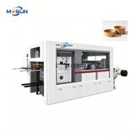 Machine de découpe et d'embossage de papier en rouleau haute précision MSPY-1300 avec une précision de ±0,15 mm pour gobelets, bols, boîtes et sacs en papier