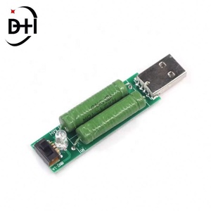 Instrumento de prueba de carga con detección de corriente de carga USB y interruptor, resistencia de envejecimiento por descarga de 2A/1A - Product Image 2