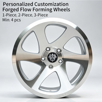 Jantes FLowtone, fabrication directe d'usine, jantes personnalisées, 16, 17, 18 pouces, jantes sport, 4x100, 5x112/114.3, finition argent, jantes pour voitures particulières