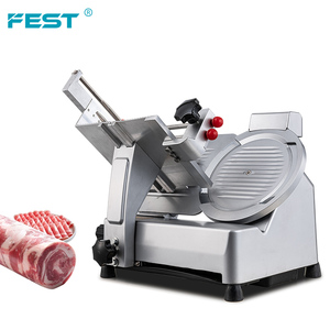 Affettatrice di <span class=keywords><strong>carne</strong></span> congelata manuale commerciale della taglierina del seno del pollo del manzo di arrosto 300mm del coltello della cina affettatrice migliore - Product Image 6