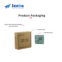 Carte mère Mini ITX intégrée avec processeur N4020, DDR4 monocanal 2400 MHz, VGA LVDS 2*eDP, carte mère Mini PC