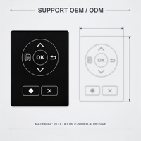 Clavier à membrane personnalisé pour PC, adhésif double face, panneau de commande industriel, OEM ODM, clavier imprimé, solutions d'interface de contrôle