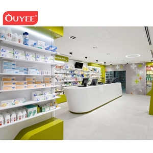 Estante de vidrio para farmacia, gran aplicación, supermercado, tienda de medicamentos - Product Image 5