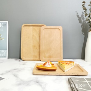 Rectangular bamboo <b>tray</b> for home, restaurant, tea set, hotel tea and <b>snack</b> <b>tray</b>, Japanese style bamboo fruit and dessert plate - Product Image 2