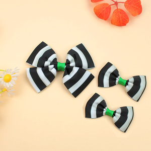 Oferta Especial: Horquillas para el Cabello con Diseño de Rayas de <span class=keywords><strong>Beetlejuice</strong></span>, Horquillas con Personajes de Dibujos Animados para Niñas, Accesorios para el Cabello de Boutique Infantil - Product Image 5