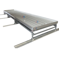 Agriculture Serre Hydroponique Niveaux Rolling Growing Table And Flood Ebb