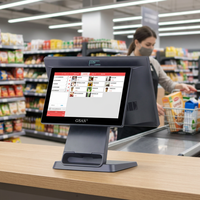 Fabricante de Hardware POS GSAN, Caja Registradora con Pantalla Táctil de 15.6 Pulgadas, Sistema POS Todo en Uno para Pequeñas Empresas