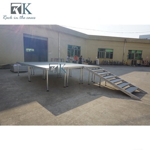 <b>Aluminum</b> Stage Platform Adjustable Height Stage Outdoor Event Stages - Product Image 1
