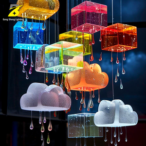 Lampada da <span class=keywords><strong>Soffitto</strong></span> LED a Nuvola di Cotone Bang Sheng Lighting - Decorazione Ambientale Fantasiosa per Residenze di Lusso e Hotel Boutique - Product Image 2