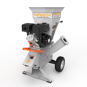 Speedy SPY3 11hp Gas Powered Thương Mại Duty Chipper Shedder Kit Tự Thức Ăn Leaf Mulcher 270cc - Product Image 2