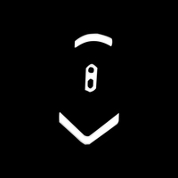 Pour Alienware AW610M-AW510M remplacement souris anti-graisse tapis anti-dérapant pour Alienware AW610M-AW510M téflon souris pied autocollant