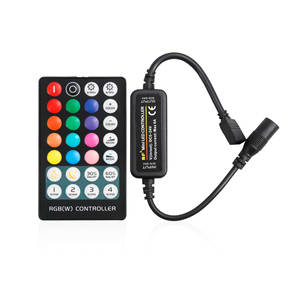 Yeni liste siyah kablosuz 28 anahtar DC konektörü 6A RF Mini RGB RGBW ışık şeridi için Led denetleyici - Product Image 2