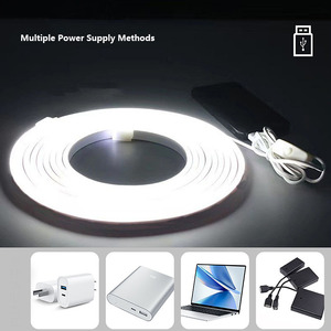 <span class=keywords><strong>2025</strong></span> không thấm nước IP68 Led Neon dây ánh sáng trang trí Neon Flex màu xanh màu xanh lá cây DC5V 2835 6*12 mét tùy chỉnh neon ánh sáng - Product Image 4