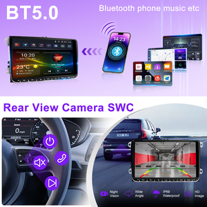 วิทยุติดรถยนต์ระบบสัมผัสสำหรับ Nissan Navara ปี 2005-2016 รองรับ Wireless Carplay และ Android Auto แบบพกพา ขายส่ง - Product Image 3