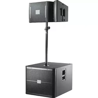 Vrx 932 Enceintes Line Array Actives Bidirectionnelles de 12 Pouces, Système Audio Professionnel pour Scène
