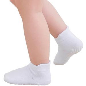 Chaussettes universelles en coton pour bébé, douces, fines, respirantes, chaudes, simples, pour nouveau-nés, à porter à l'intérieur et à l'extérieur - Product Image 5