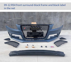 Kit de Reemplazo Original para el Contorno del Parachoques Delantero, Compatible con Audi <span class=keywords><strong>A4</strong></span> 09-12 y RS4 - Product Image 4
