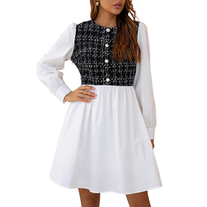 Chic One Piece Dress Of Knee Length Casual Dress In A Variety Of Stylish Designs Alibaba Com