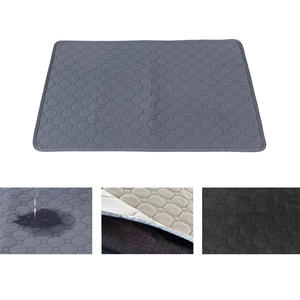 Coussin d'urine réutilisable et lavable pour animaux de compagnie, tapis de dressage antidérapant et facile à sécher, accessoires de lit en peluche pour chat et chien - Product Image 2