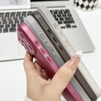 Coque Ultra Minimaliste au Design Simple, Surface Mate Agréable au Toucher, Anti-Traces de Doigts pour iPhone 17 Pro Max Air 16 15 14 13 Pro Max