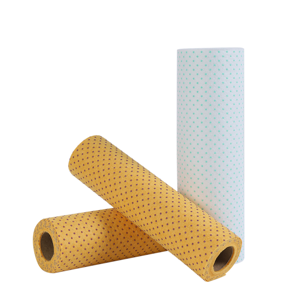 Nonwoven Needle Punched Eco-Friendly High Quality Kitchen & Car Cloth 30% Viscose + 70% Polyester 26x30cm