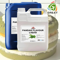 Essence liquide de pandan de haute pureté, qualité alimentaire, parfum de pandan pour pain, crème glacée, boissons jusqu'au goût de la crème, arôme personnalisé